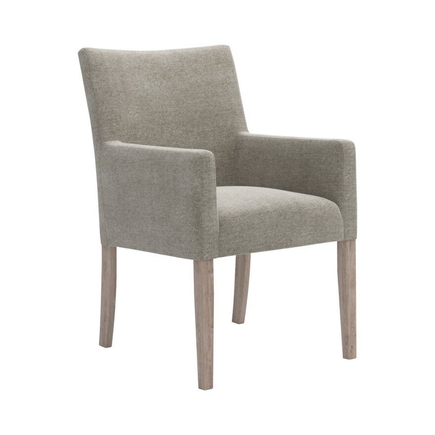 Jakobsen ELLA (M) Spisestol med armlene i Beige/natur