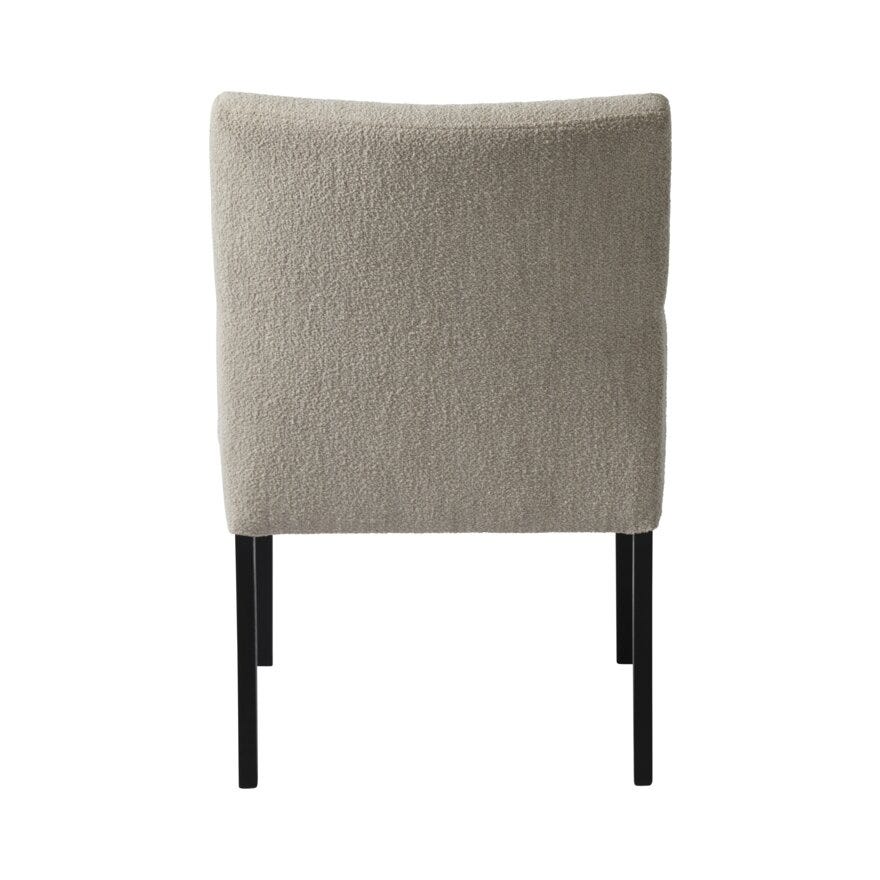 ELLA (M) Spisestol med armlene i Beige/natur