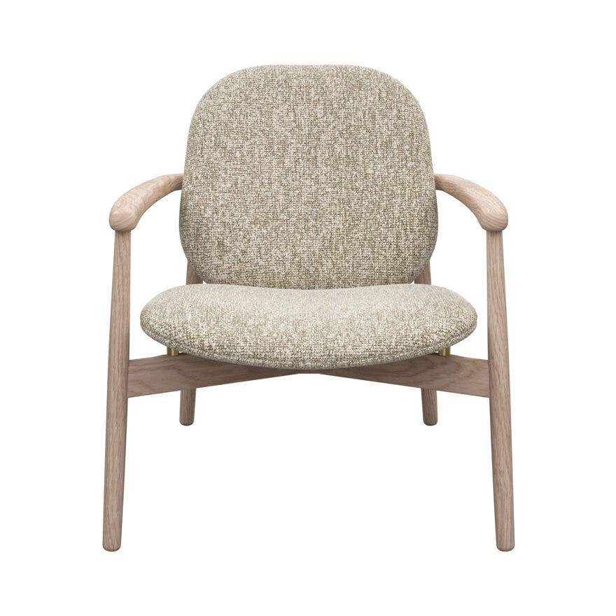 FJELL Loungestol i Beige/natur