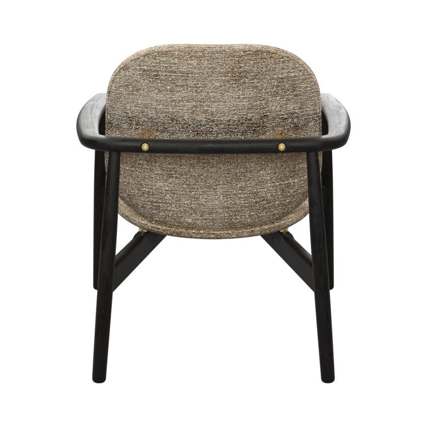 FJELL Loungestol i Beige/natur