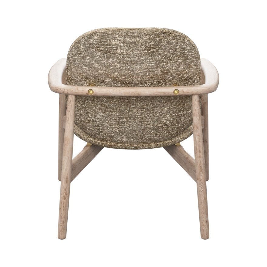 FJELL Loungestol i Beige/natur