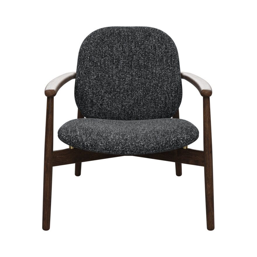 FJELL Loungestol i Grå
