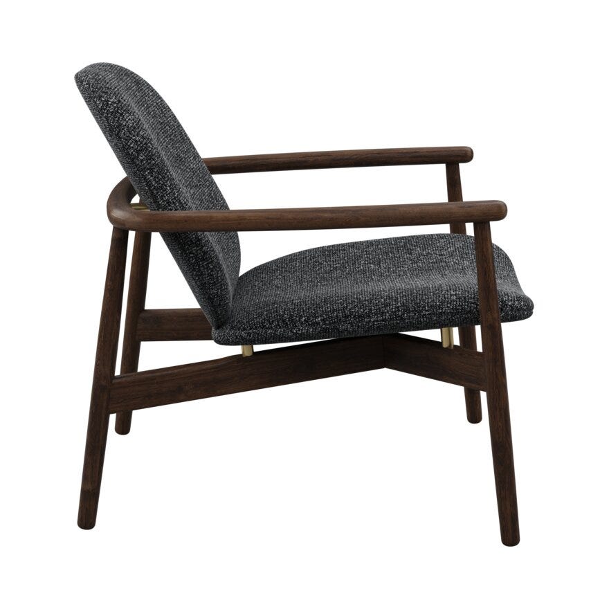 FJELL Loungestol i Grå