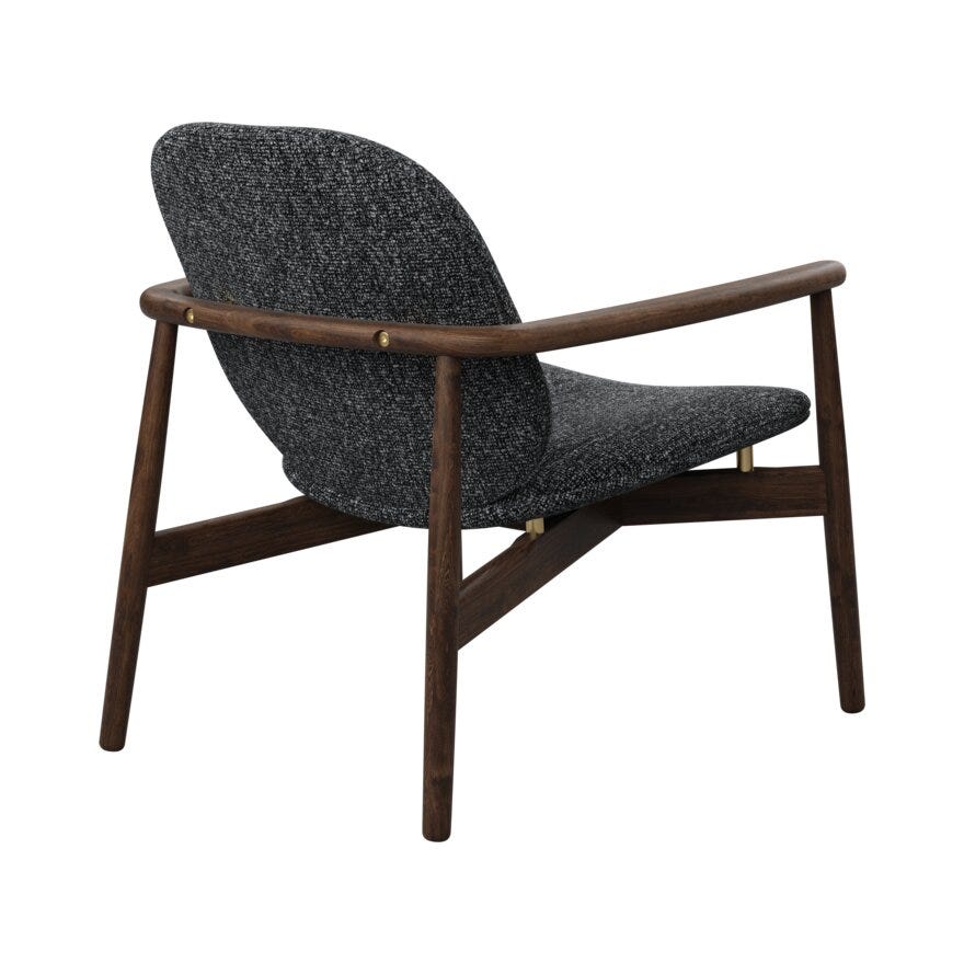 FJELL Loungestol i Grå