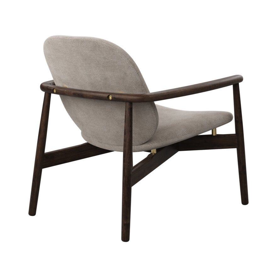 FJELL Loungestol i Grå