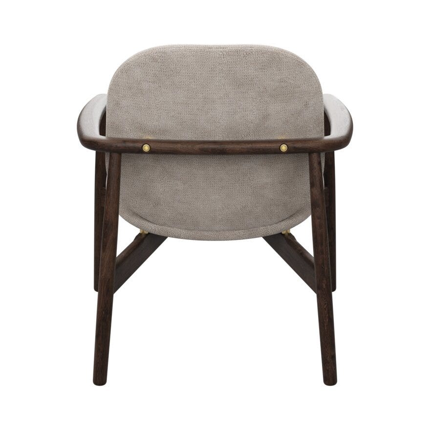 FJELL Loungestol i Grå