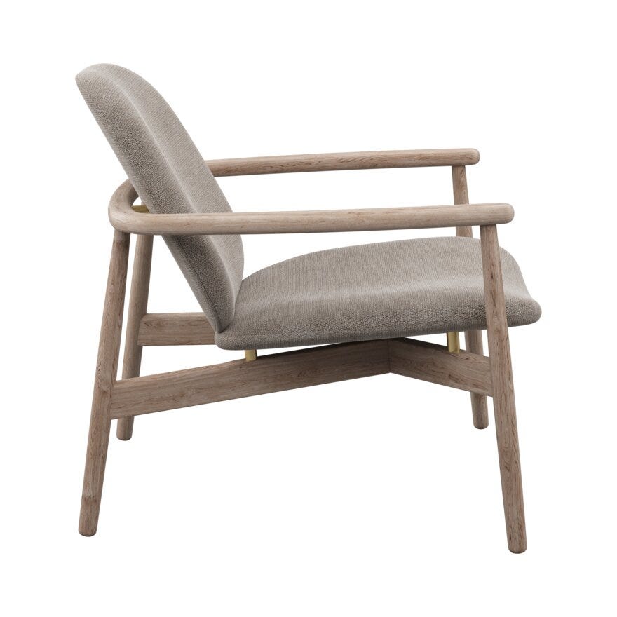 FJELL Loungestol i Grå