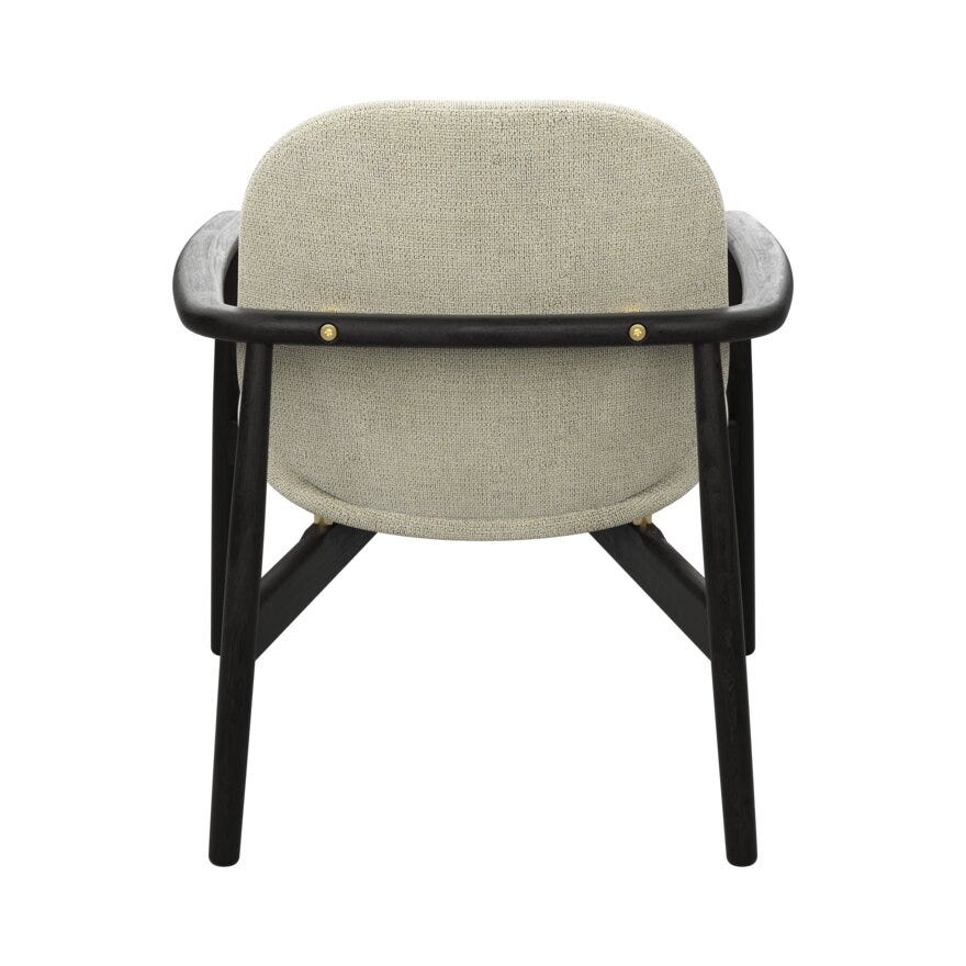 FJELL Loungestol i Beige/natur