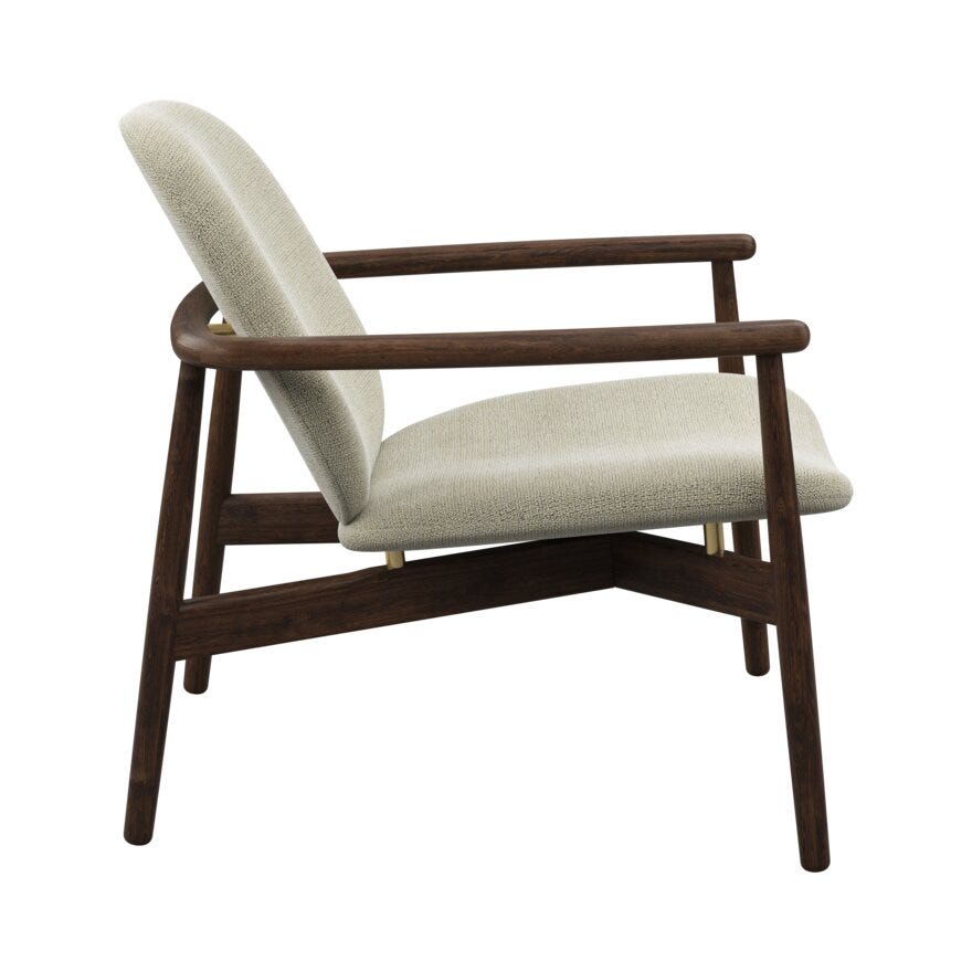 FJELL Loungestol i Beige/natur