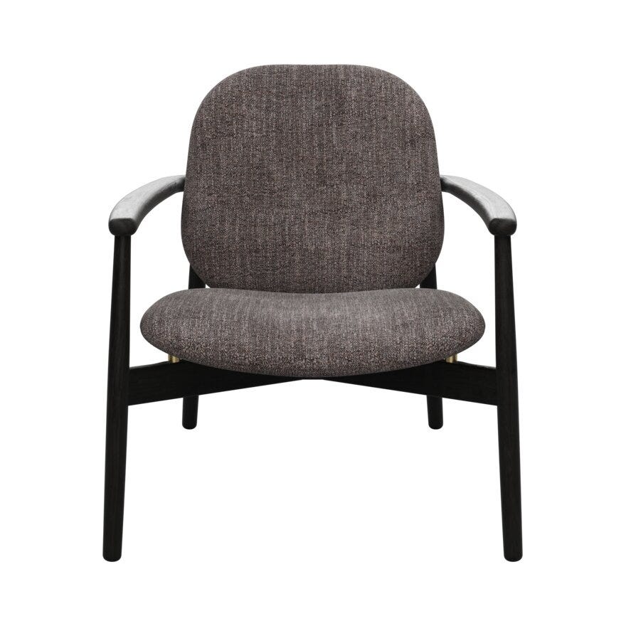 FJELL Loungestol i Brun