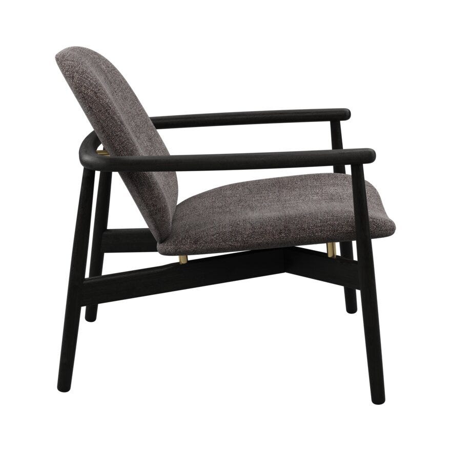 FJELL Loungestol i Brun