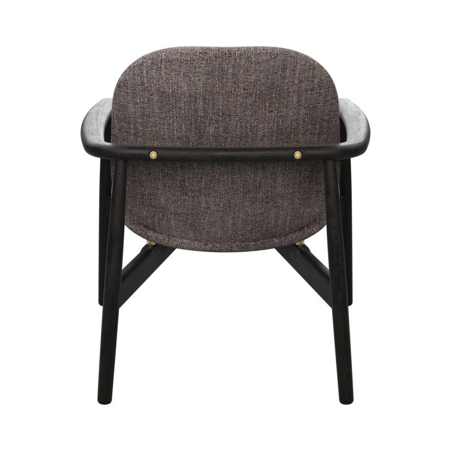 FJELL Loungestol i Brun