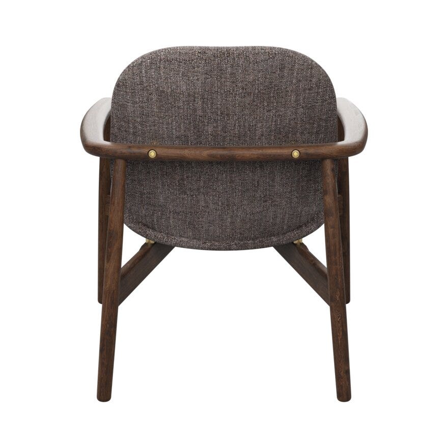 FJELL Loungestol i Brun