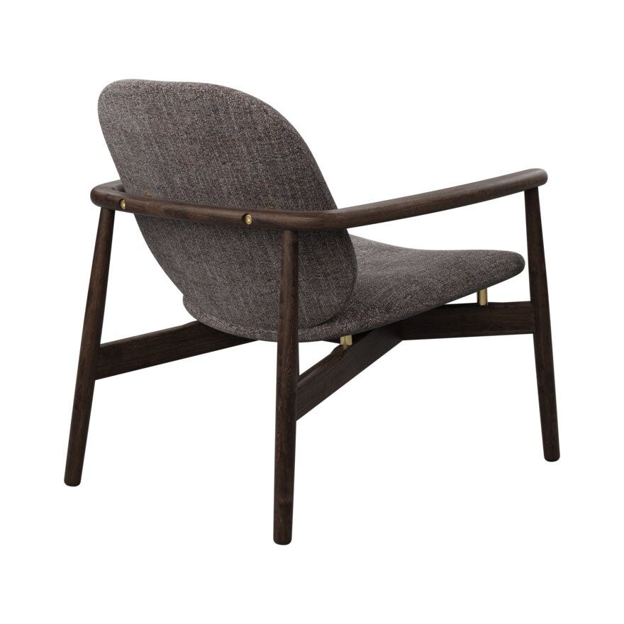 FJELL Loungestol i Brun