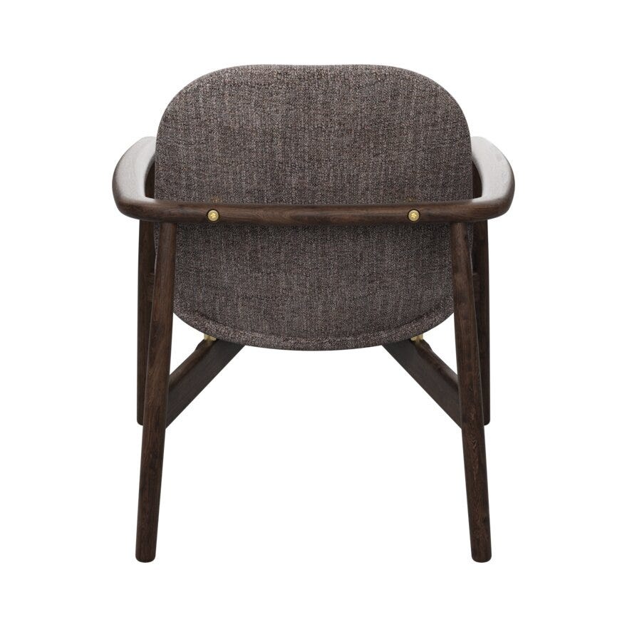 FJELL Loungestol i Brun