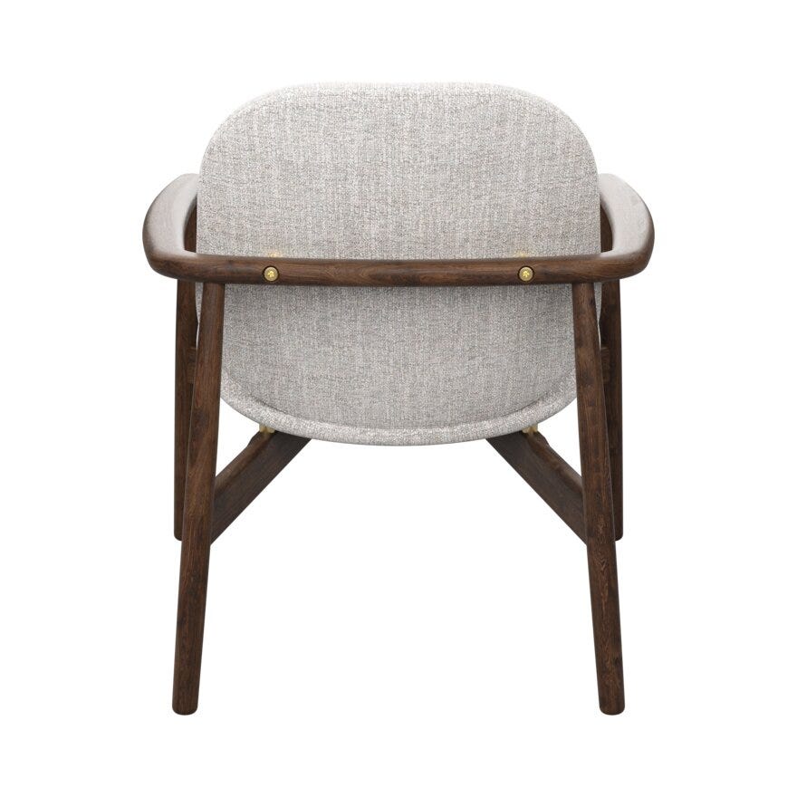 FJELL Loungestol i Beige/natur