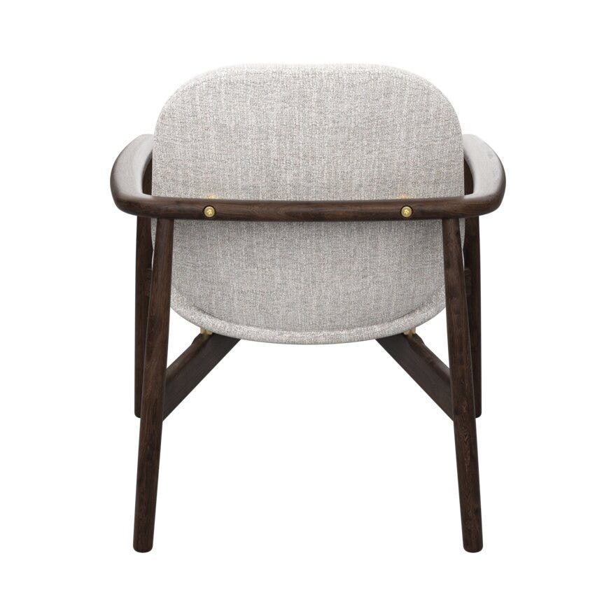 FJELL Loungestol i Beige/natur