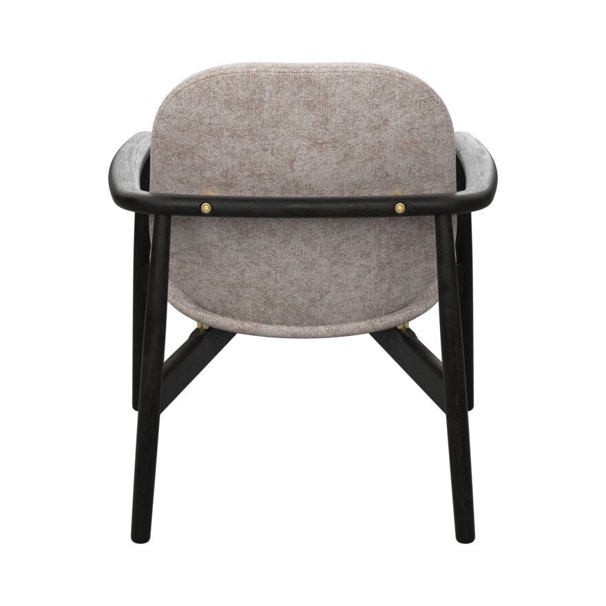FJELL Loungestol i Beige/natur