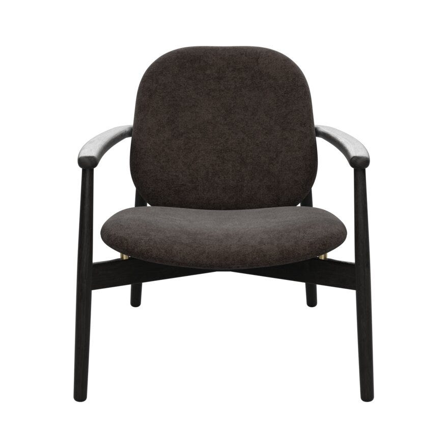 FJELL Loungestol i Brun