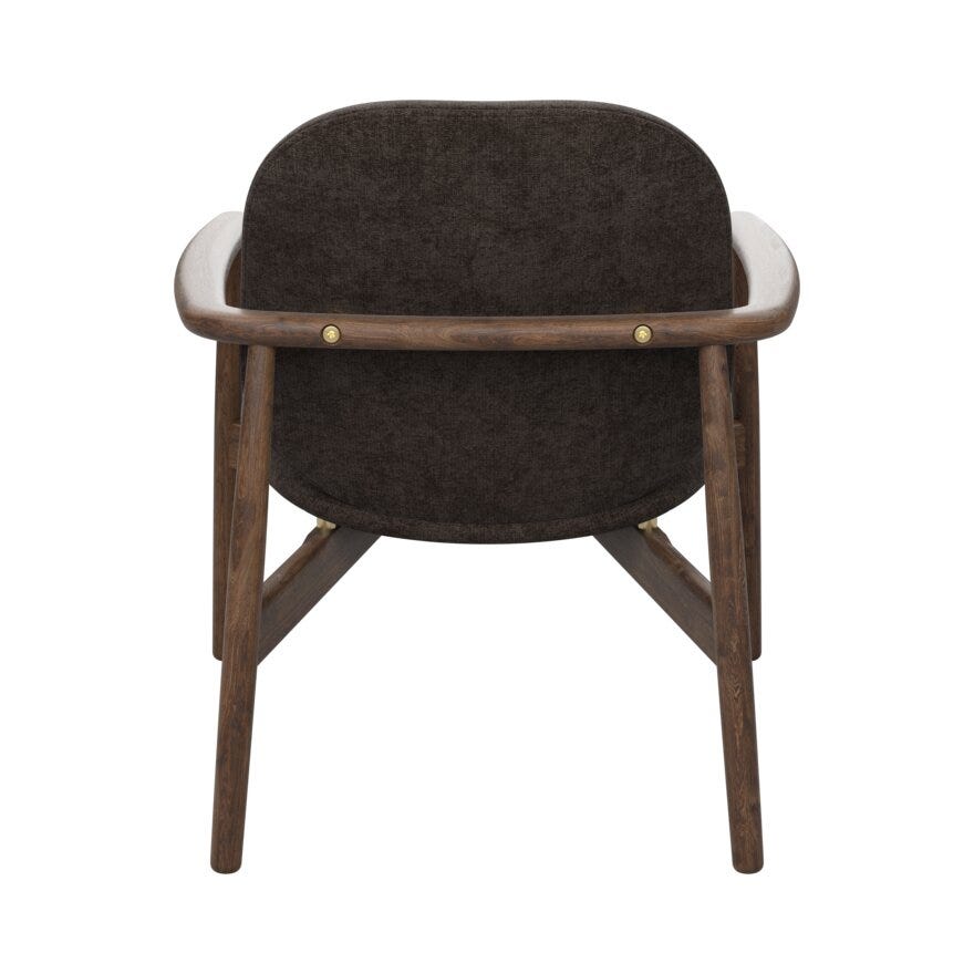 FJELL Loungestol i Brun