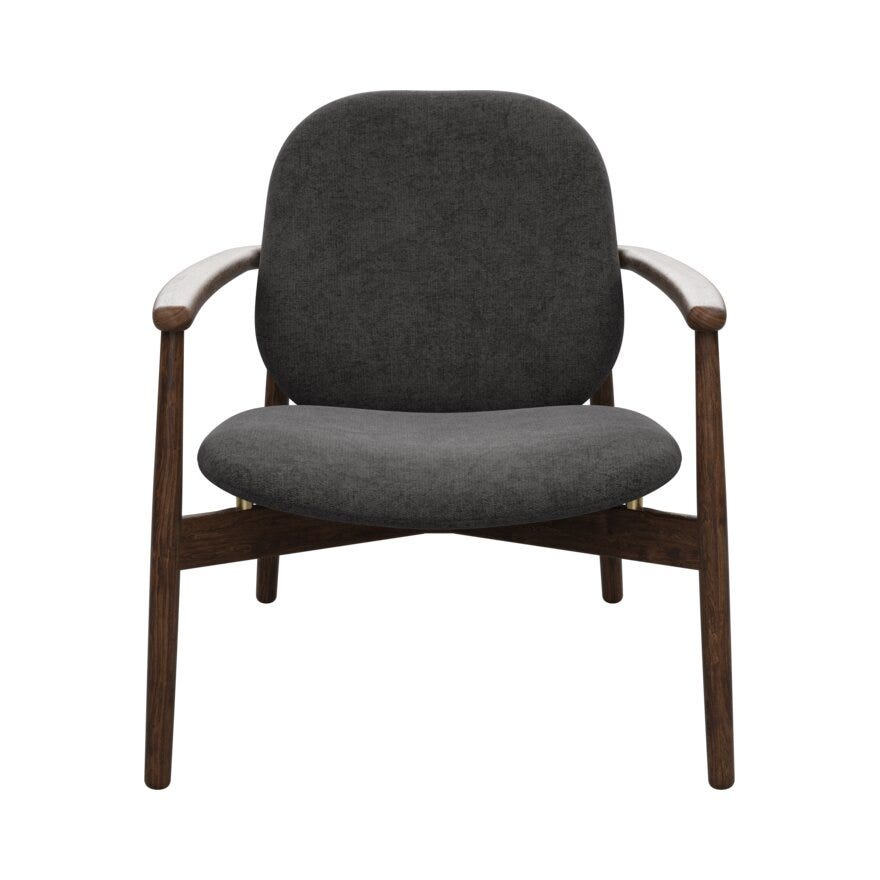 FJELL Loungestol i Grå