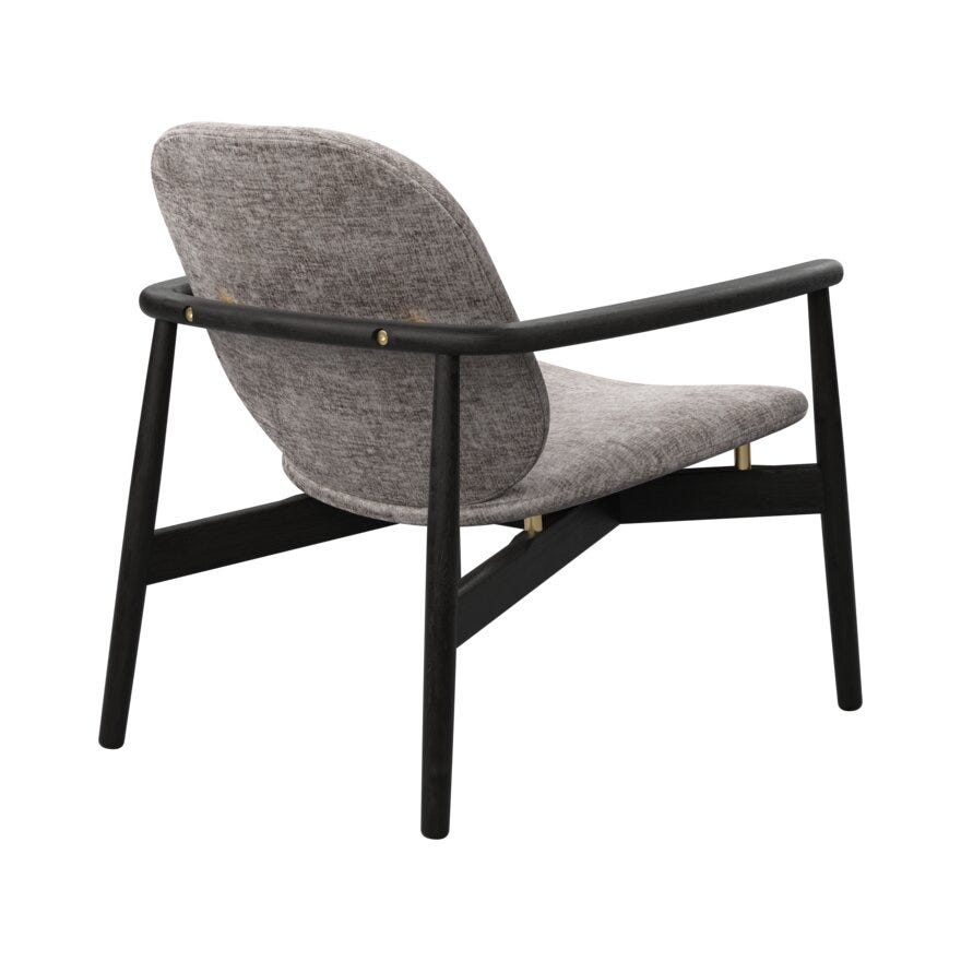 FJELL Loungestol i Beige/natur