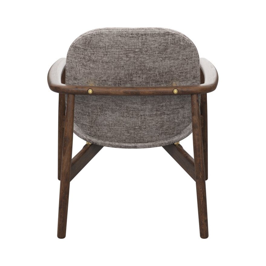 FJELL Loungestol i Beige/natur