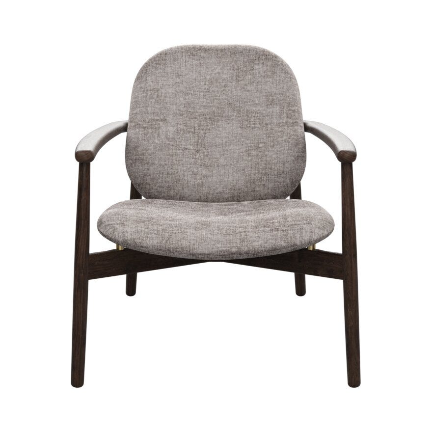 FJELL Loungestol i Beige/natur