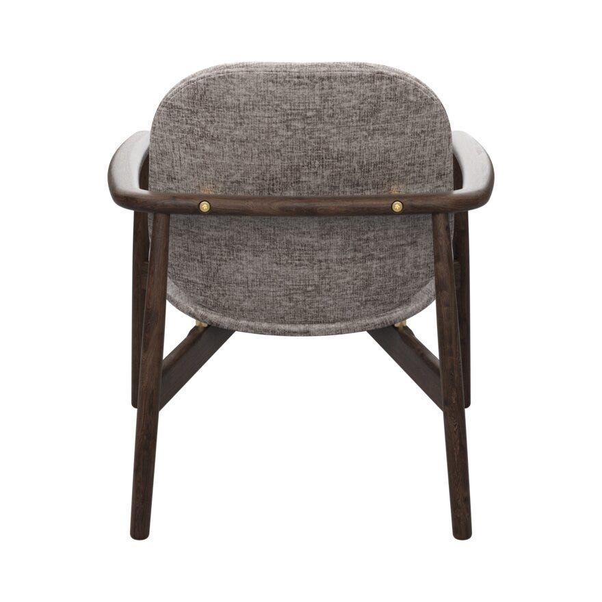 FJELL Loungestol i Beige/natur