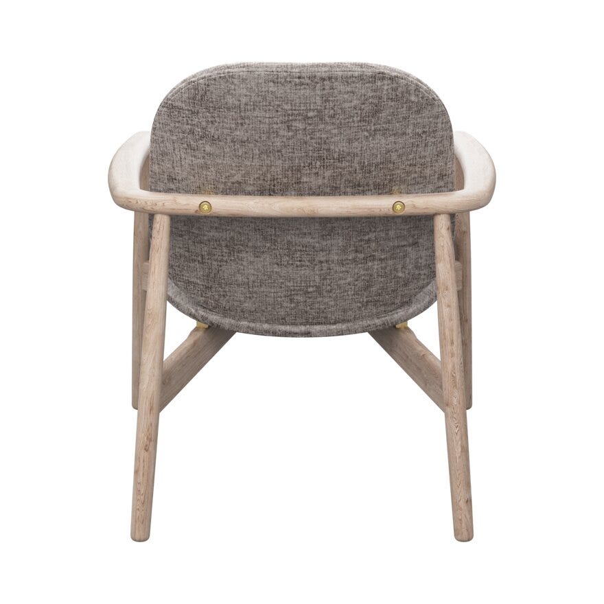 FJELL Loungestol i Beige/natur