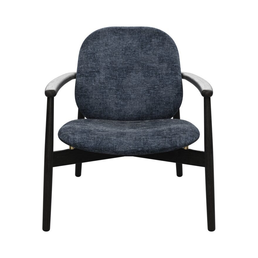 FJELL Loungestol i Blå