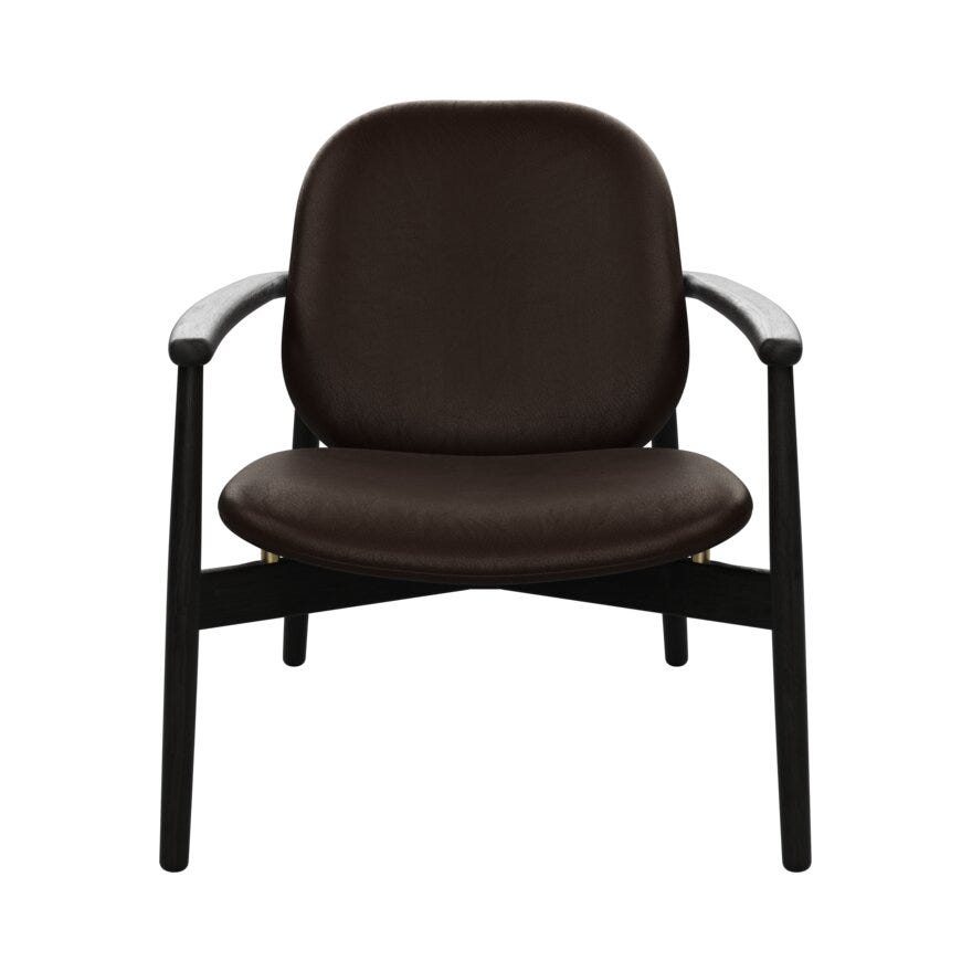 FJELL Loungestol i Brun