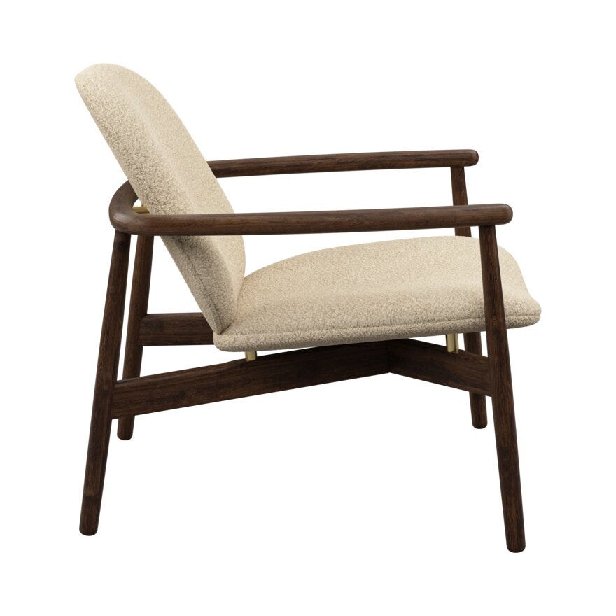 Jakobsen Copenhagen FJELL Loungestol i Beige/natur