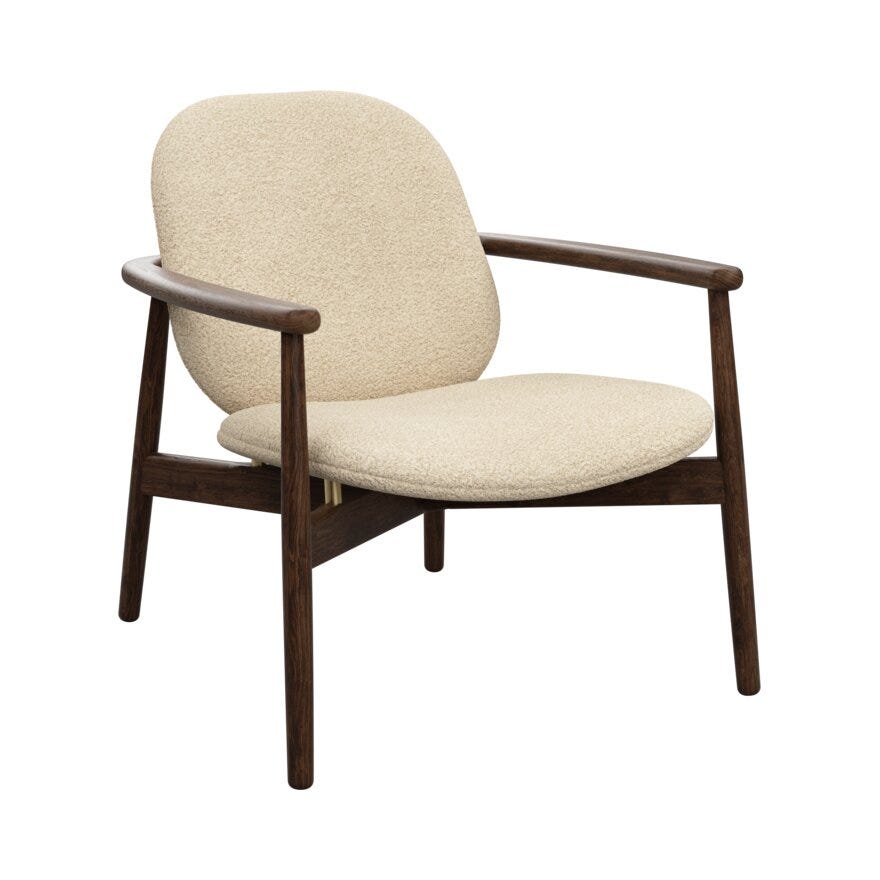 Jakobsen Copenhagen FJELL Loungestol i Beige/natur