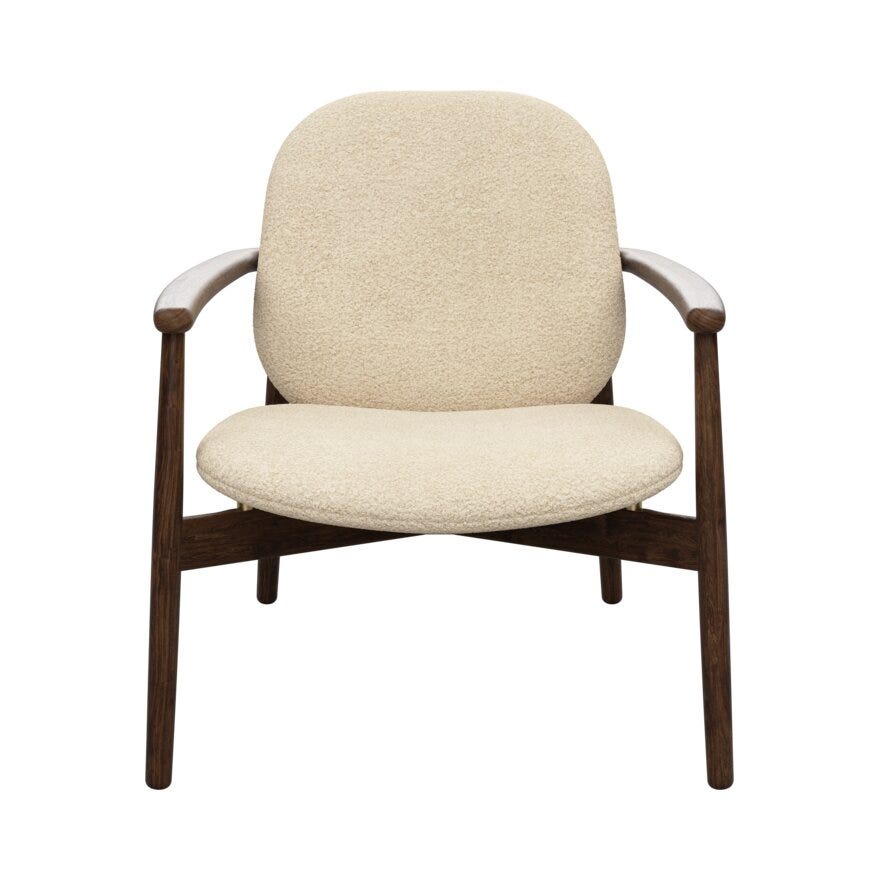 Jakobsen Copenhagen FJELL Loungestol i Beige/natur