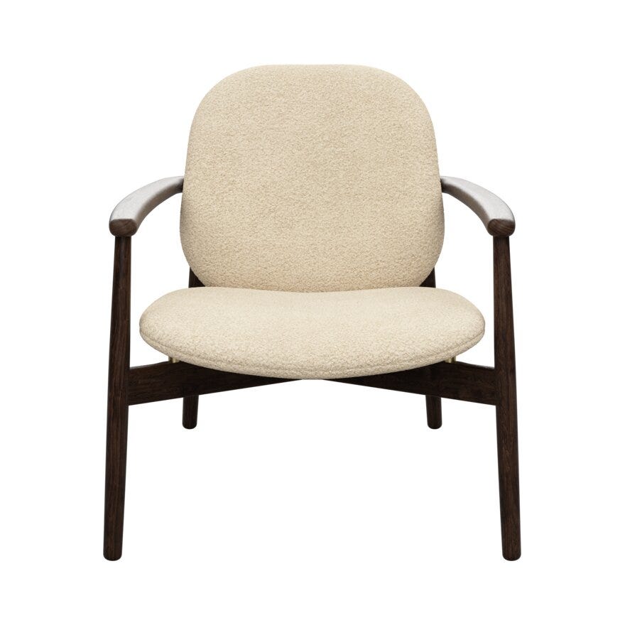 Jakobsen Copenhagen FJELL Loungestol i Beige/natur