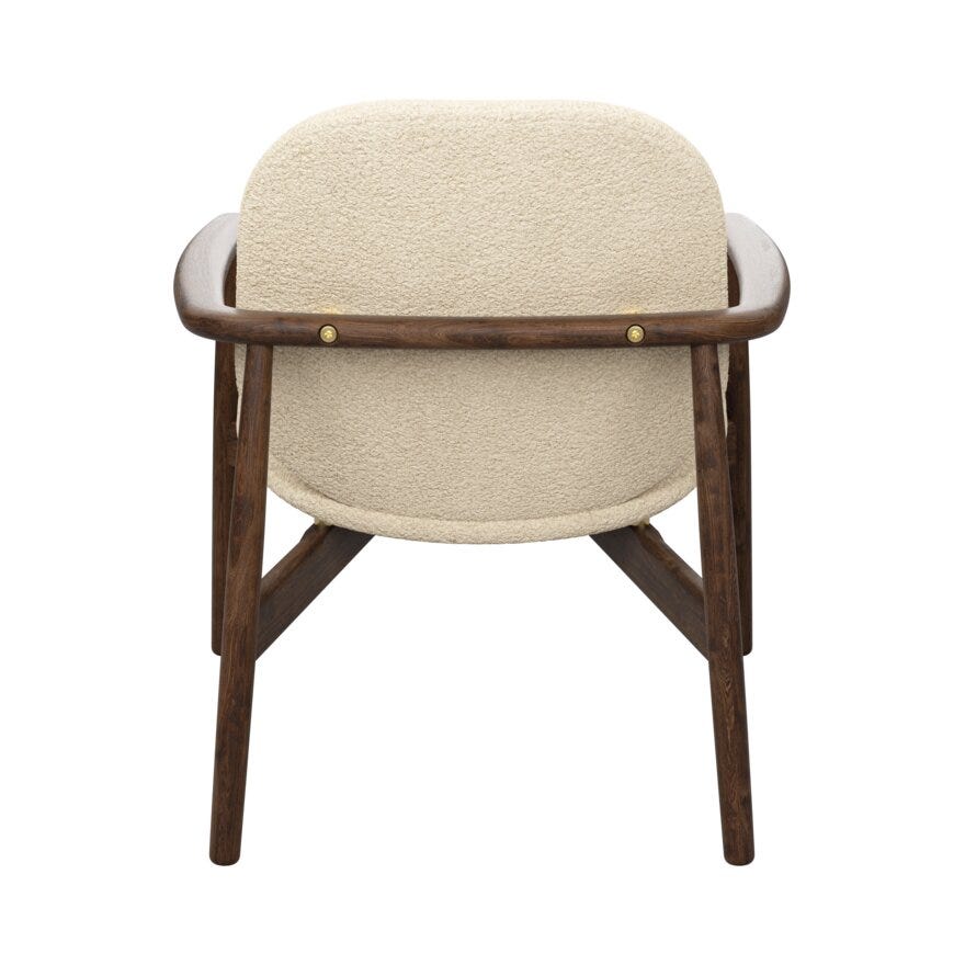 Jakobsen Copenhagen FJELL Loungestol i Beige/natur