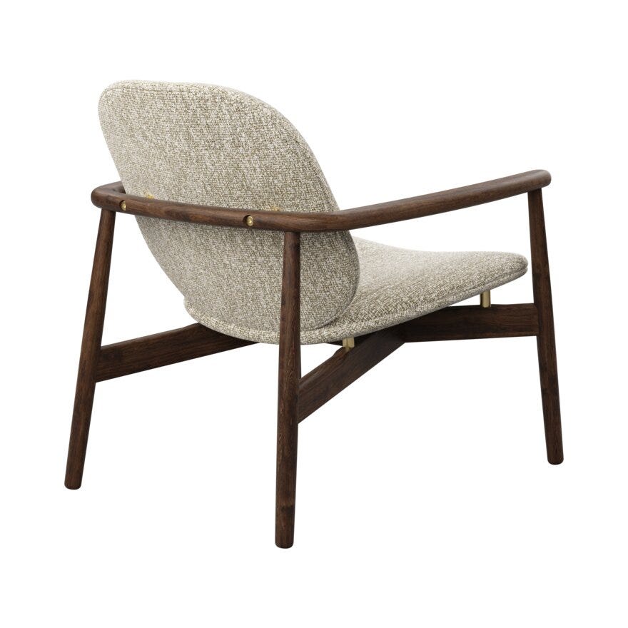 Jakobsen Copenhagen FJELL Loungestol i Beige/natur