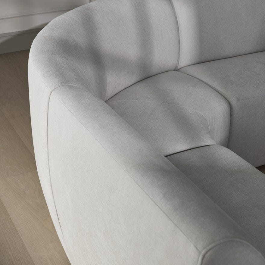 GRACE Spisesofa i Beige/natur
