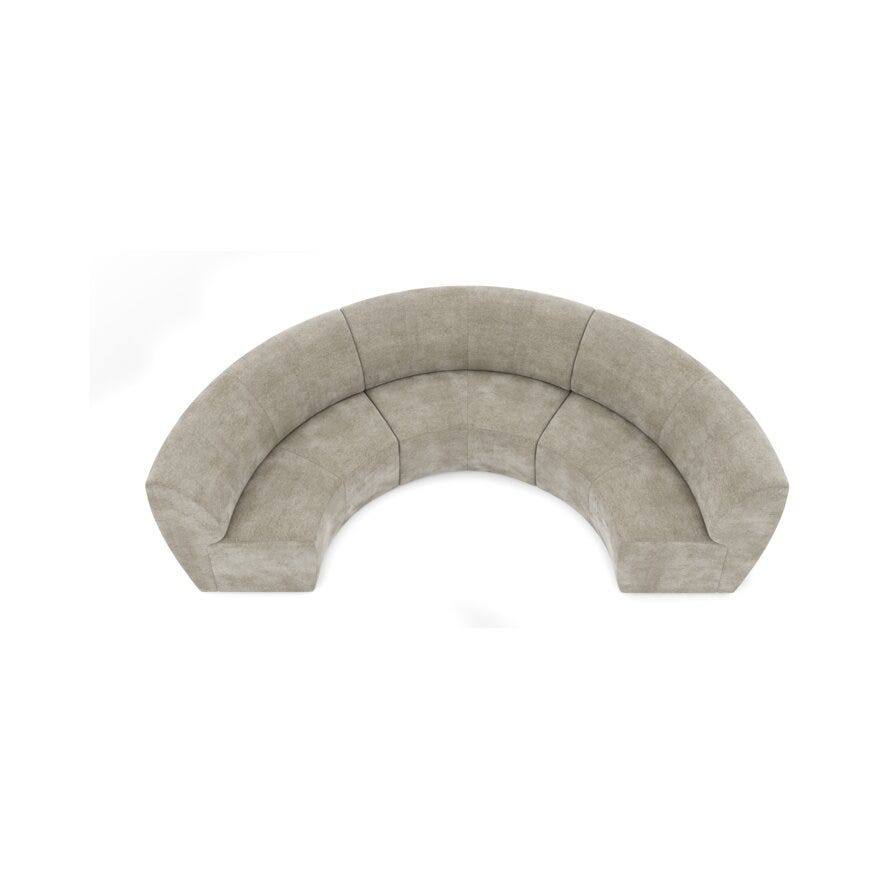GRACE Spisesofa i Beige/natur