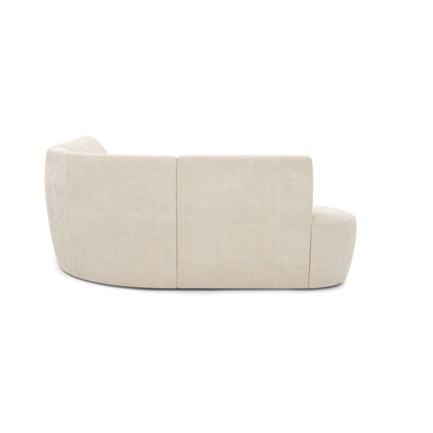 GRACE Spisesofa i Beige/natur