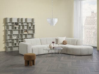 Jakobsen LURNO Hjørnesofa i Beige/natur