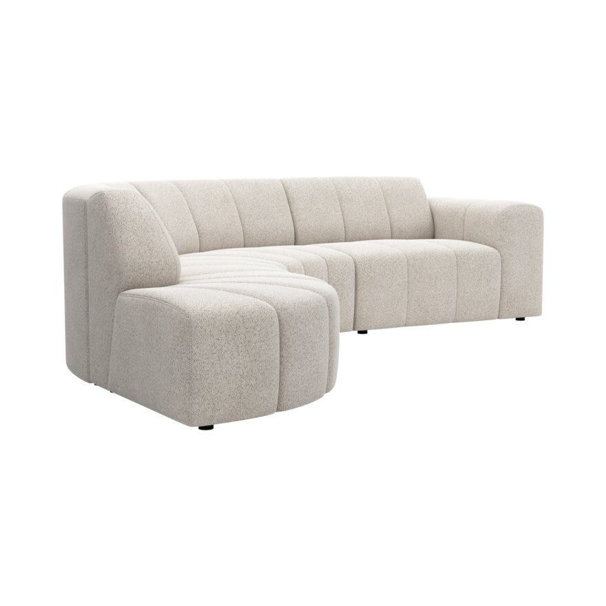 Jakobsen LURNO Hjørnesofa i Beige/natur