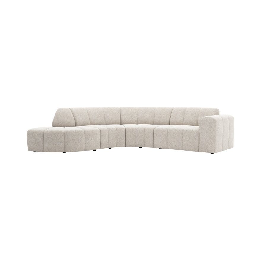 Jakobsen LURNO Hjørnesofa i Beige/natur
