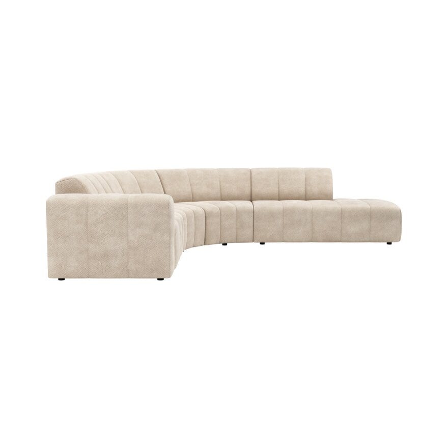 Jakobsen LURNO Hjørnesofa i Beige/natur