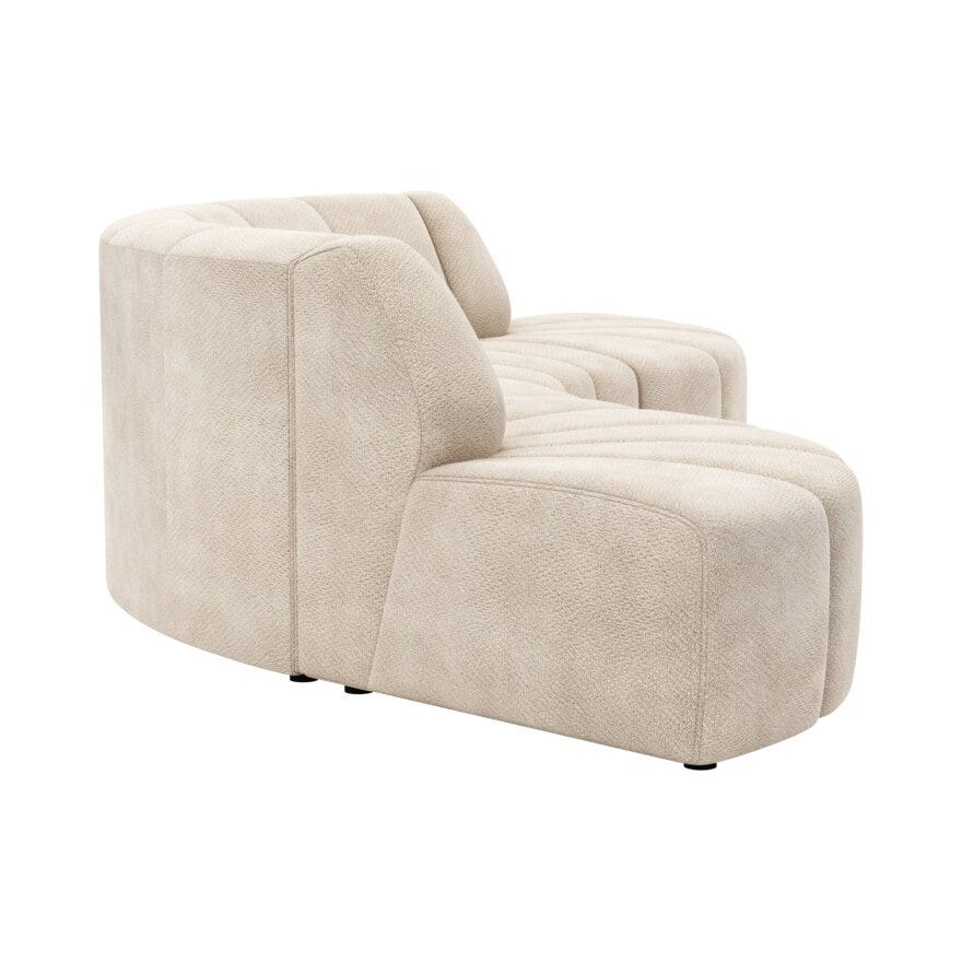 Jakobsen LURNO Hjørnesofa i Beige/natur