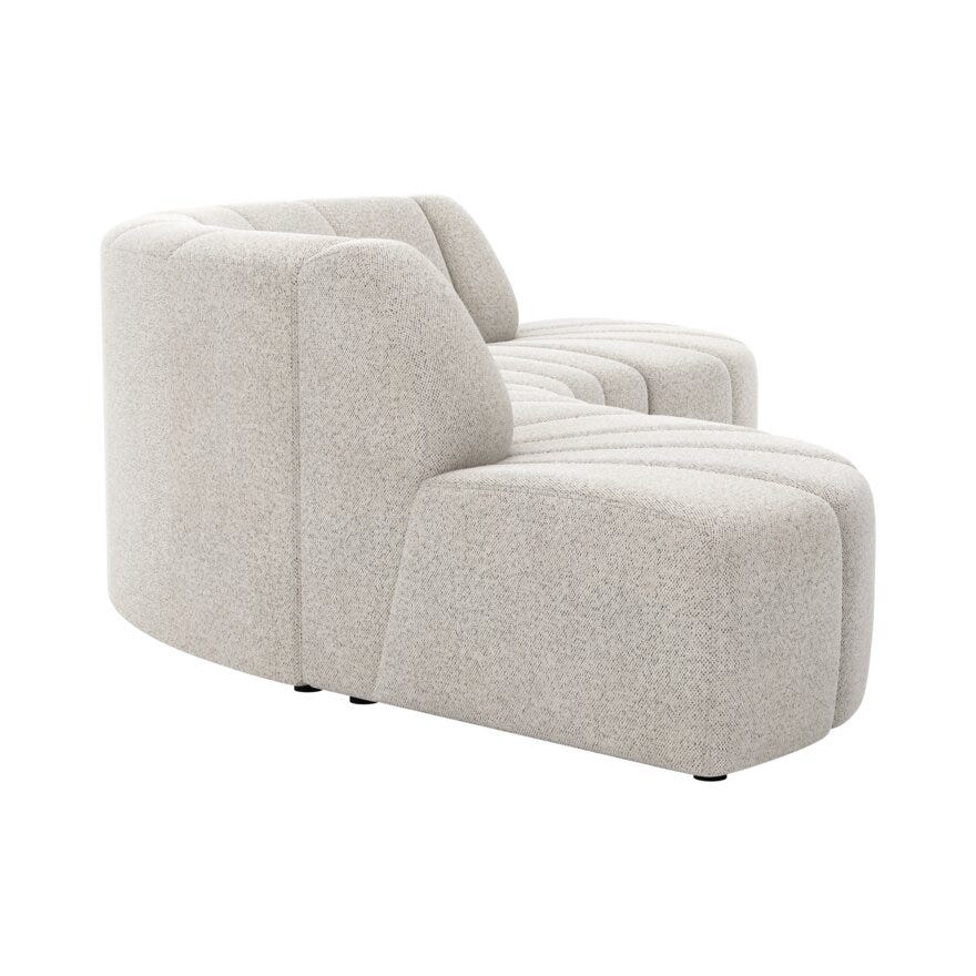 Jakobsen LURNO Hjørnesofa i Beige/natur