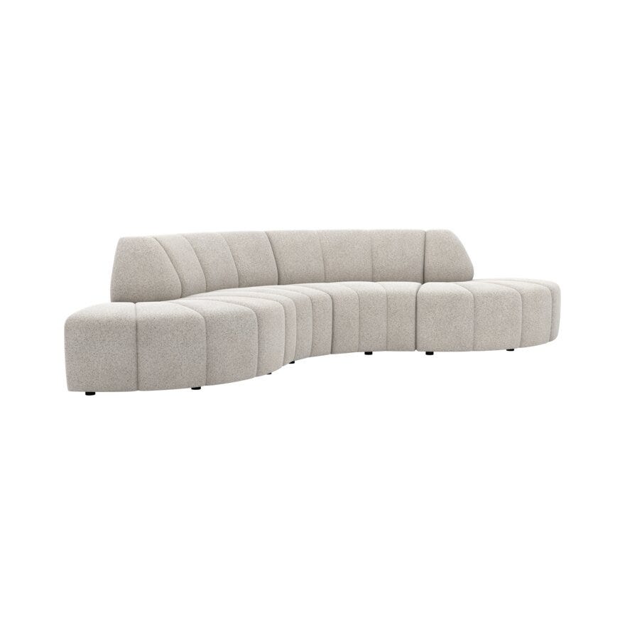 Jakobsen LURNO Hjørnesofa i Beige/natur