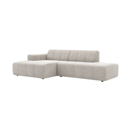 Lurno 3 seter sofa med sjeselong XL og endeavslutning