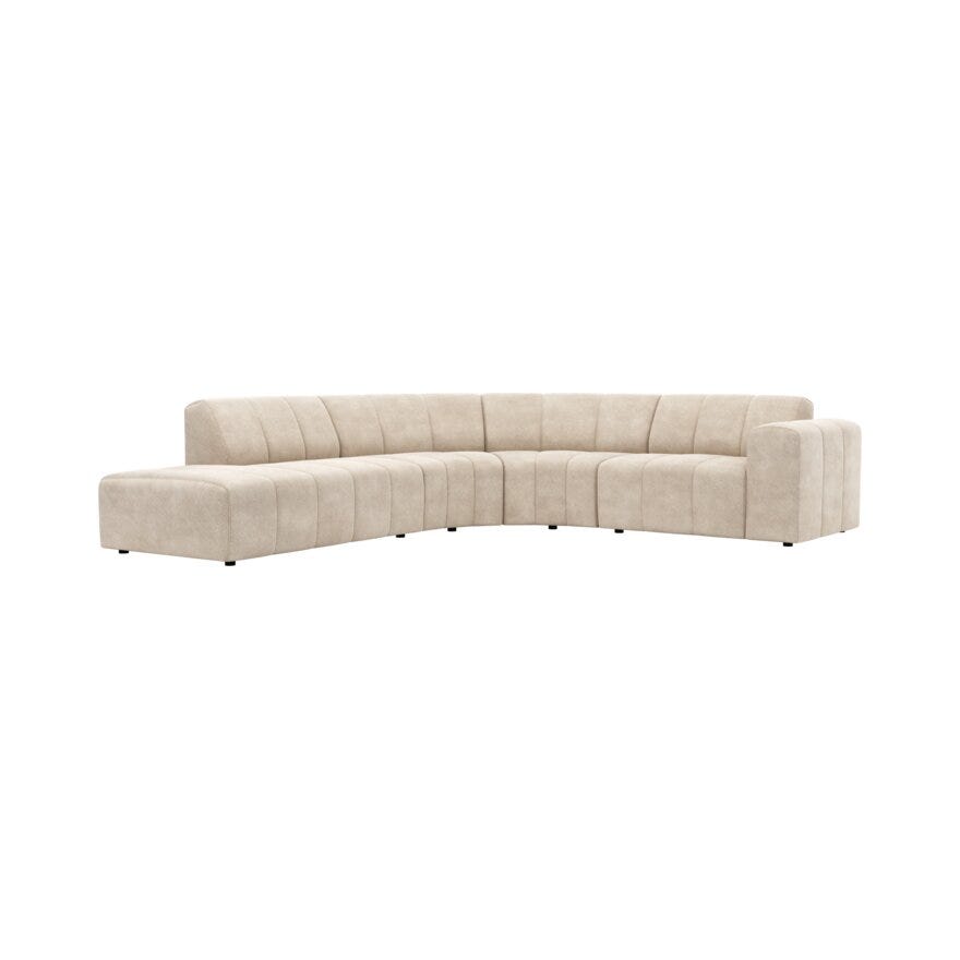 Jakobsen LURNO Hjørnesofa i Beige/natur